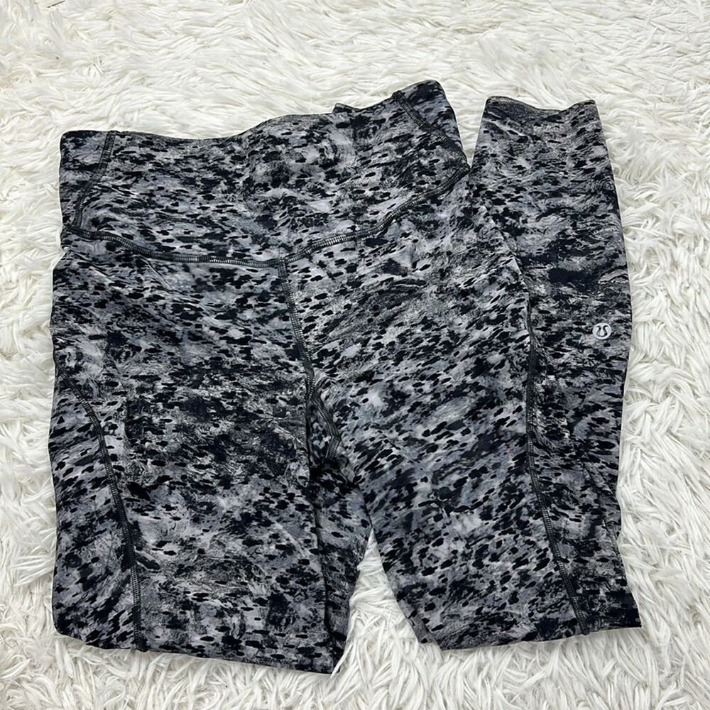 Lululemon Base Pace High-Rise Tight 25" Estuary Grey Multi